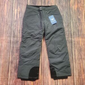 White Sierra Snow Pants Womens Large Toboggan Ski Snowboard Insulated T9705W29